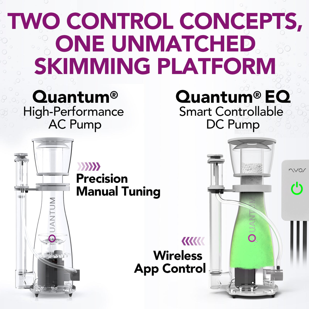 NYOS Quantum® 120 Protein Skimmer 500L (125 Gallon)